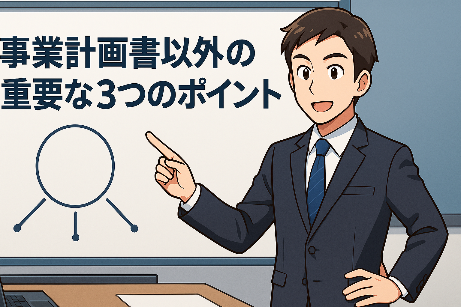 事業計画書以外の重要な３つのポイント