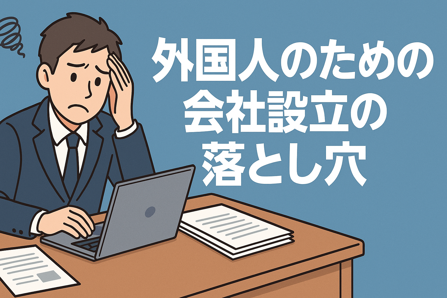 外国人のための会社設立の落とし穴