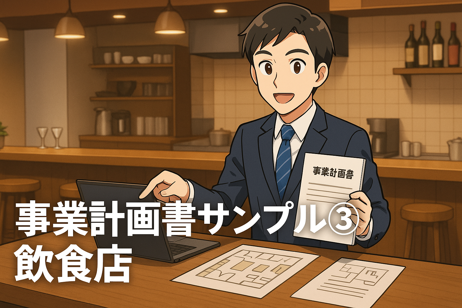 事業計画書サンプル③：飲食店